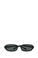 Black Oval Sunglasses 1