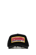 Black Embroidered Baseball Hat 1