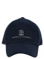 Dark Blue Logo Baseball Cap 1