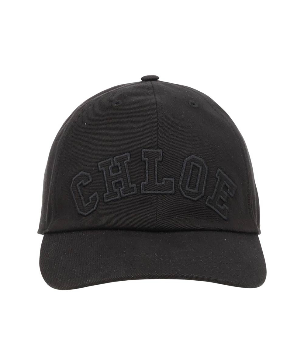 Black Logo Baseball Cap 1