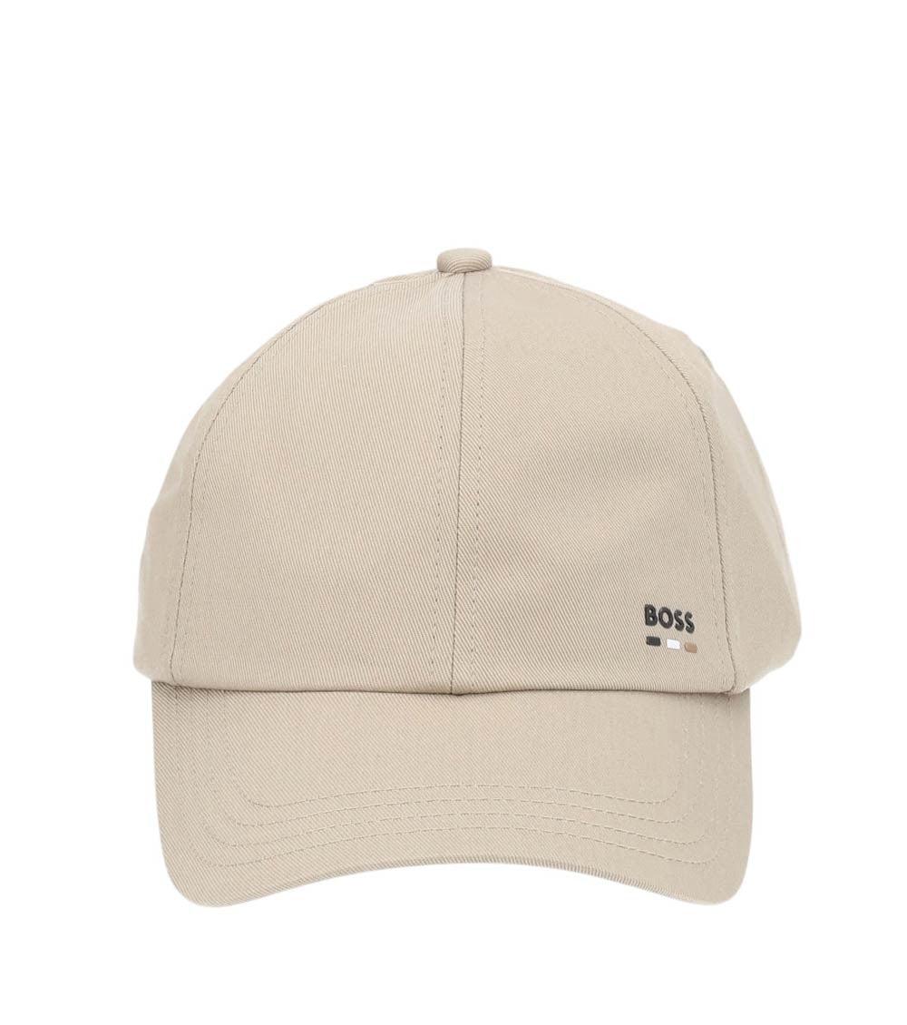 Beige Logo Baseball Cap 1