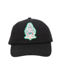 Black Graphic Baseball Cap 1