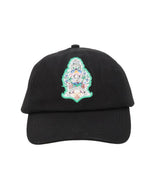 Black Graphic Baseball Cap 1