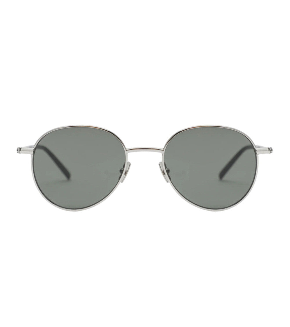 Silver Round Sunglasses 1