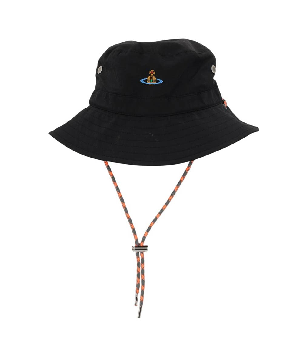 Black Logo Bucket Hat 1