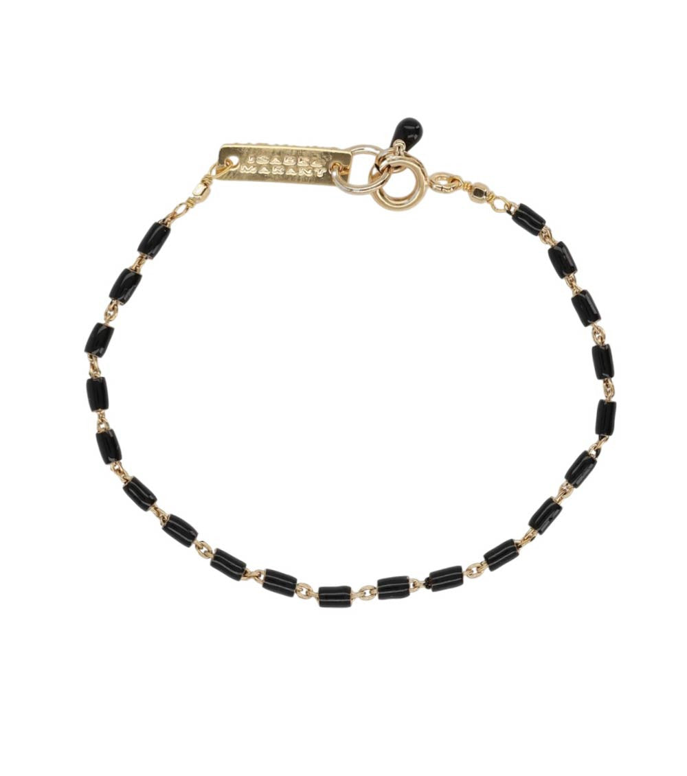 Black Beaded Bracelet 1