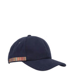 Blue Textured Baseball Cap 1
