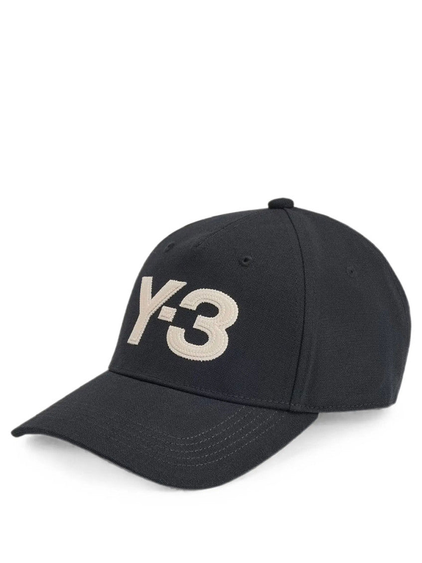 Black Logo Baseball Cap 1
