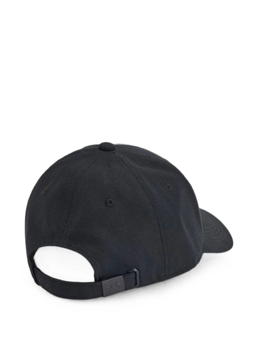 Black Logo Baseball Cap 2
