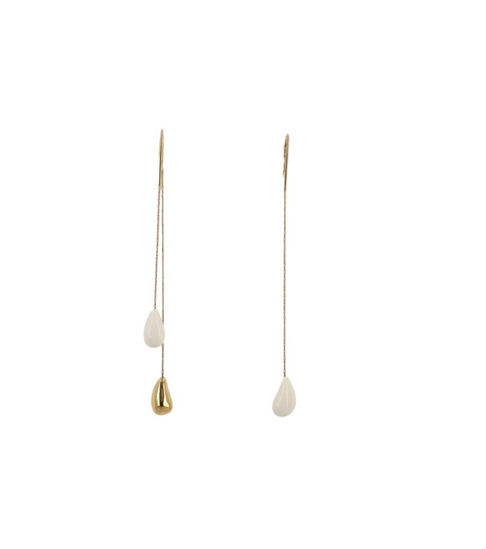Beige Collection Drop Earrings 2