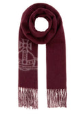 Cherry Logo Textured Scarf 1