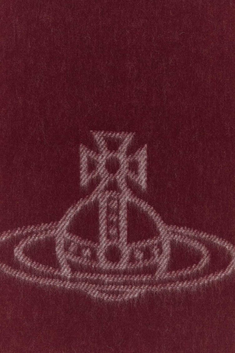 Cherry Logo Textured Scarf 2