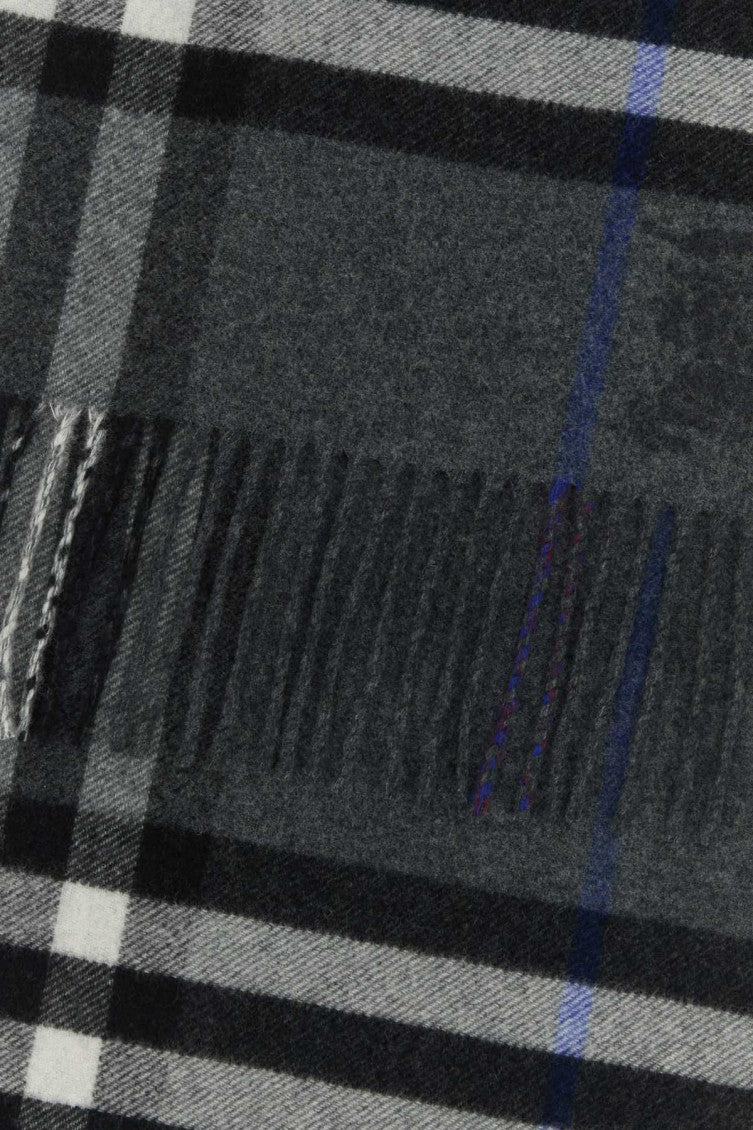 Charcoal Double GC EKD Stripes Scarf 2