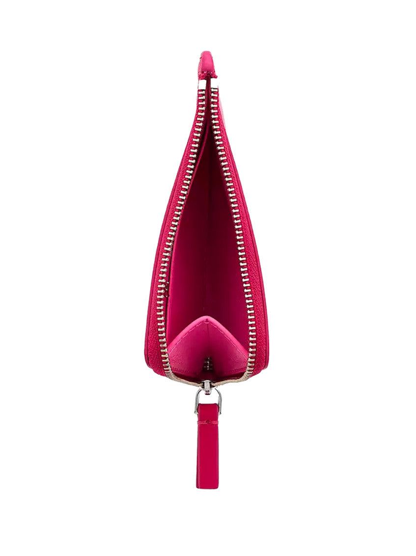 Pink Top Zip Charm Key Ring 3