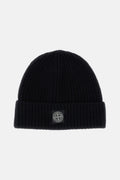 Black Logo Beanie Hat 1