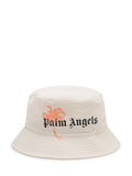 White Logo Bucket Hat 1