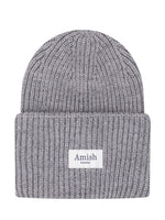 Grey Knitted Beanies Hat 1