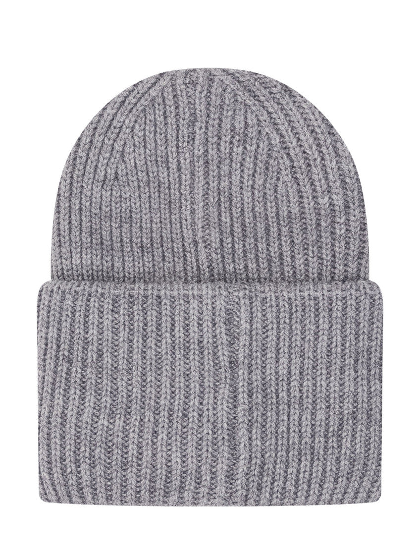 Grey Knitted Beanies Hat 2