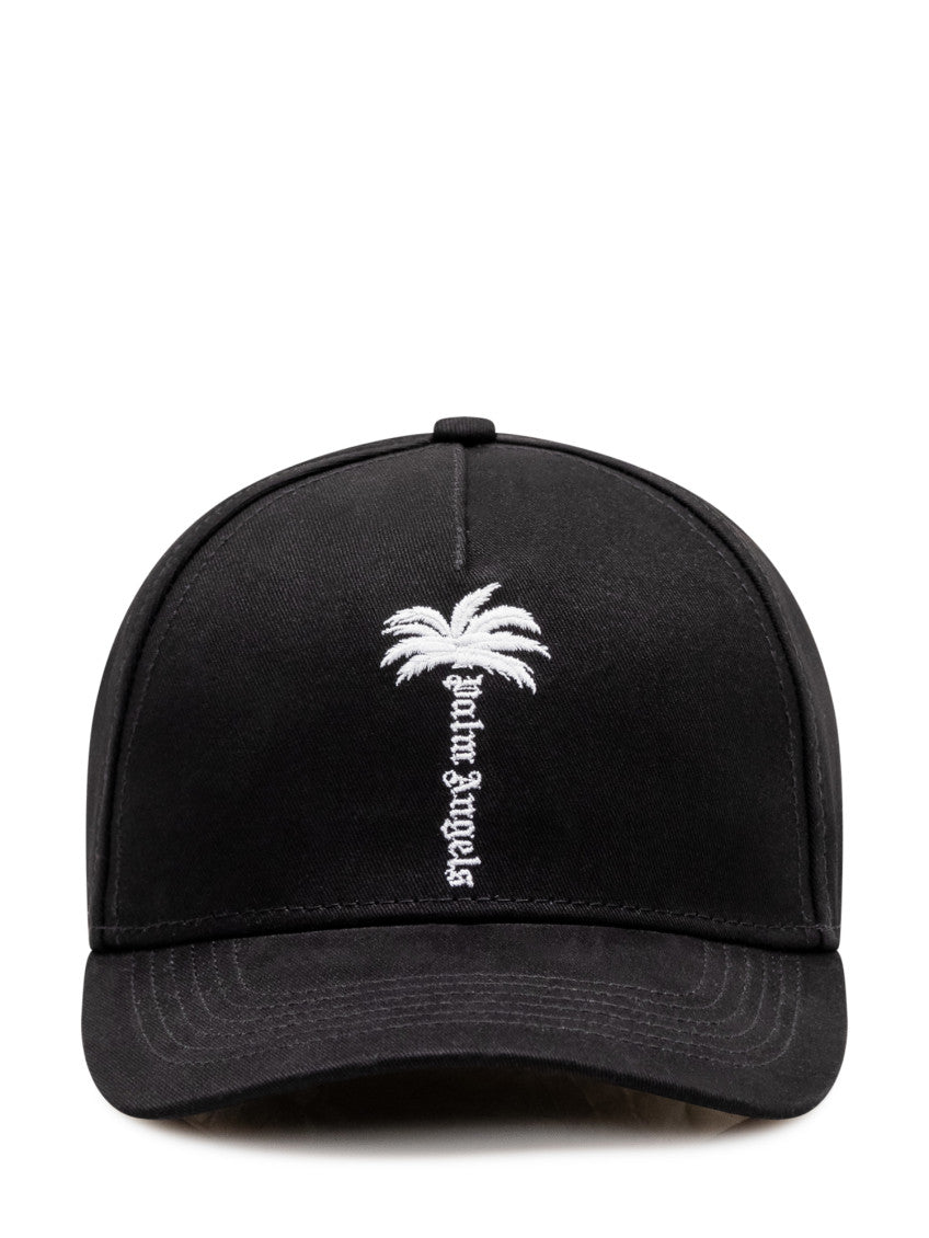Black Logo Baseball Cap 1
