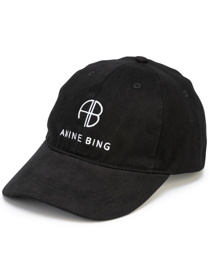 Black Logo Baseball Cap 1