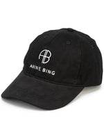 Black Logo Baseball Cap 1