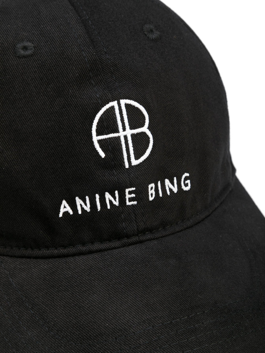 Black Logo Baseball Cap 2