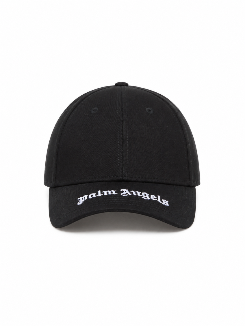Black Logo Baseball Cap 1