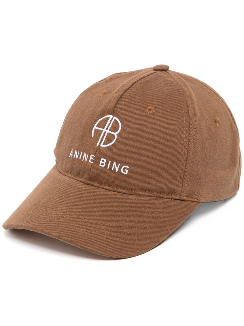 Brown Logo Baseball Cap 1