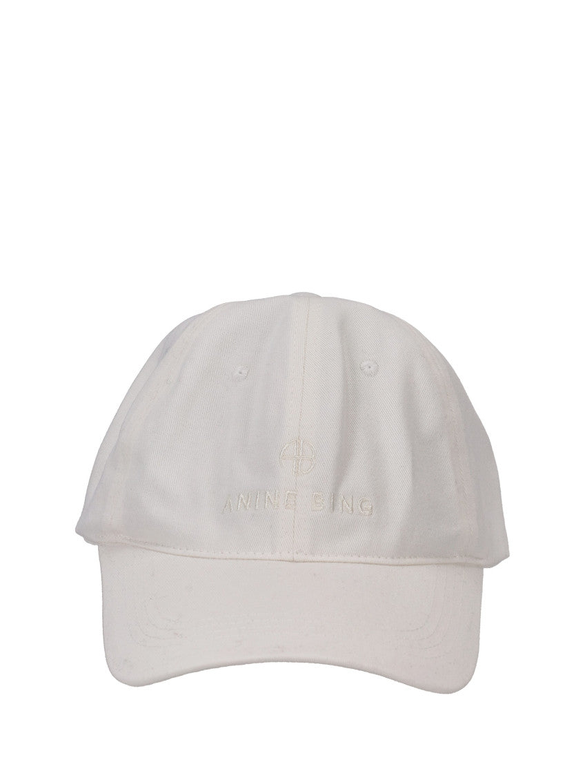 White Logo Baseball Cap 1