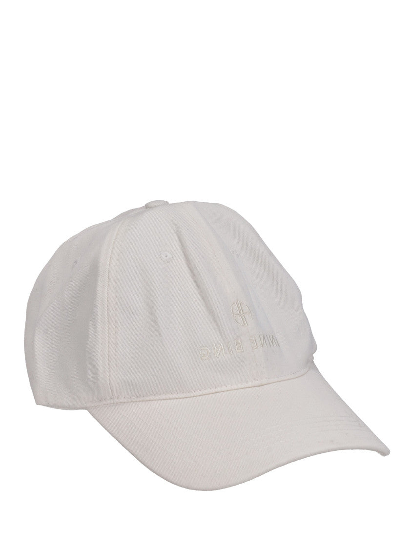White Logo Baseball Cap 2
