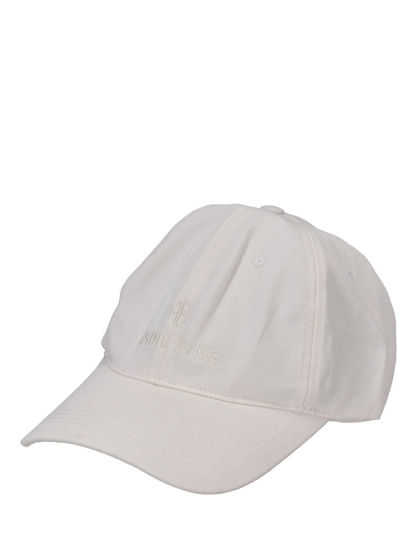 White Logo Baseball Cap 3