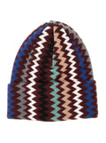 Multicolor Chevron Beanie Cap 1