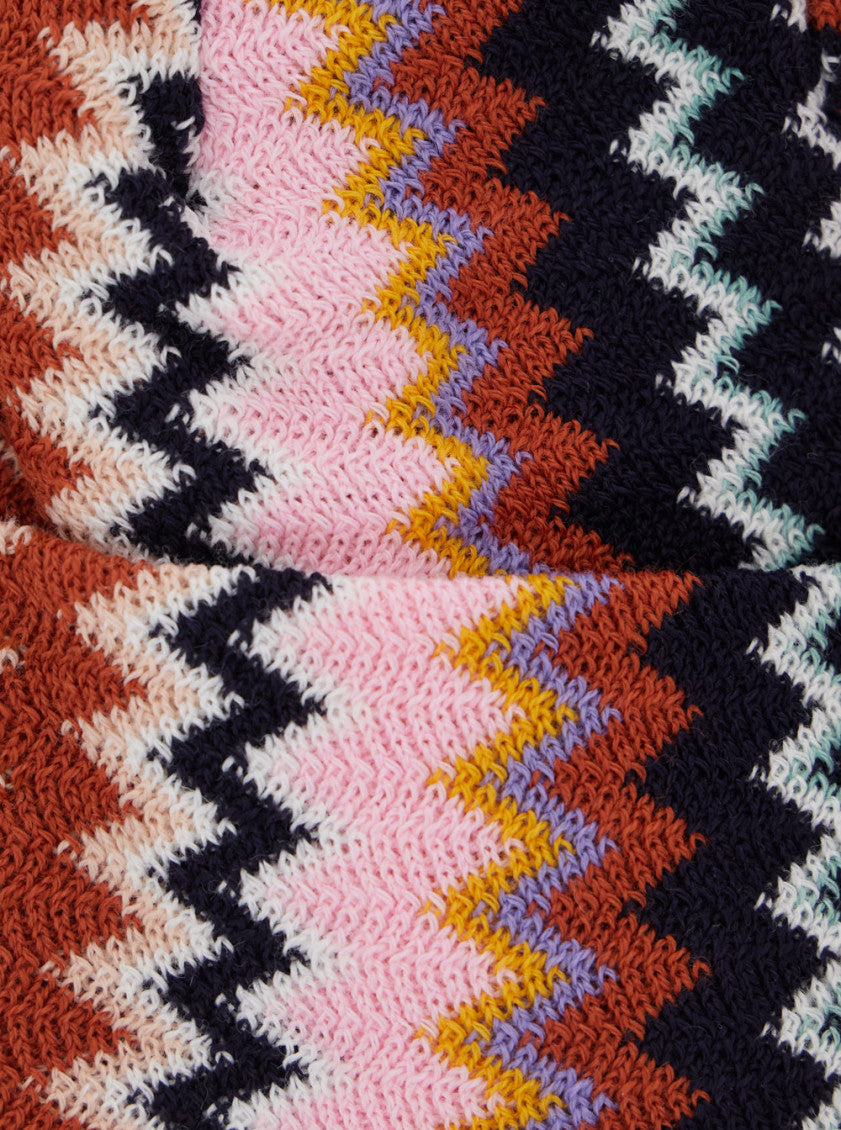 Multicolor Chevron Beanie Cap 3