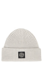 Grey Knitted Beanie Cap 1