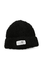 Black Knitted Beanies Cap 1