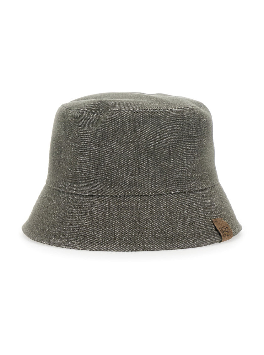 Green Logo Bucket Hat 1