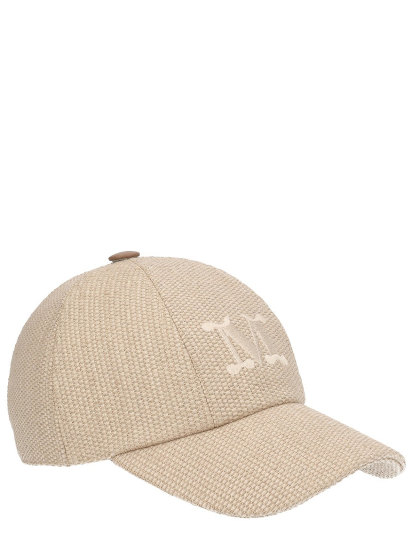 Beige Logo Baseball Cap 3