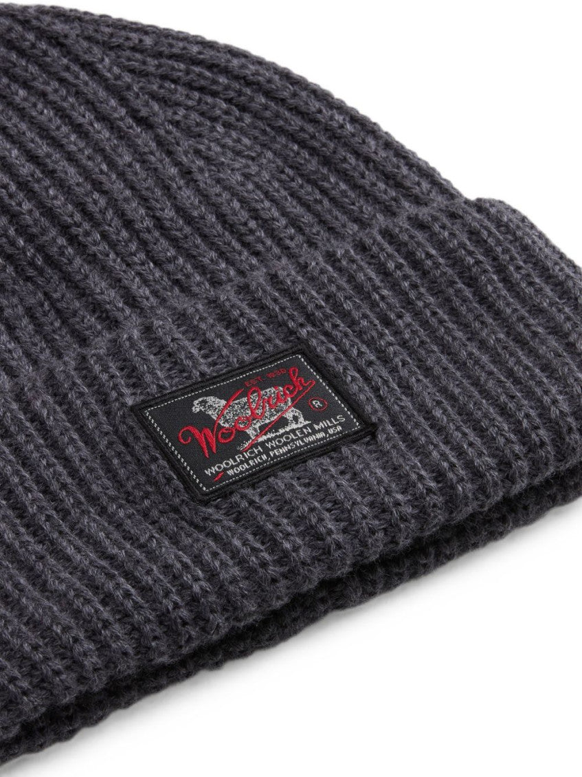 Grey Knitted Beanies Cap 3
