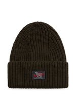 Dark Green Knitted Beanies Cap 1