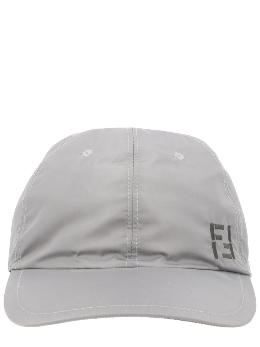 Grey Logo Baseball Cap 1