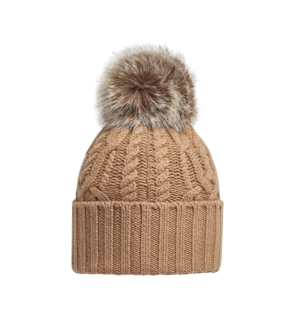 Khaki Knitted Beanie Cap 2