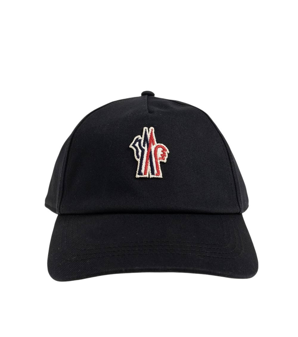 Black Logo Baseball Cap 1
