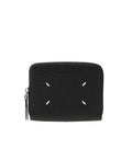 Black Signature Zip Around Wallet 1