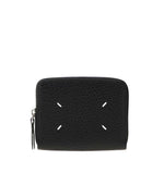 Black Signature Zip Around Wallet 1