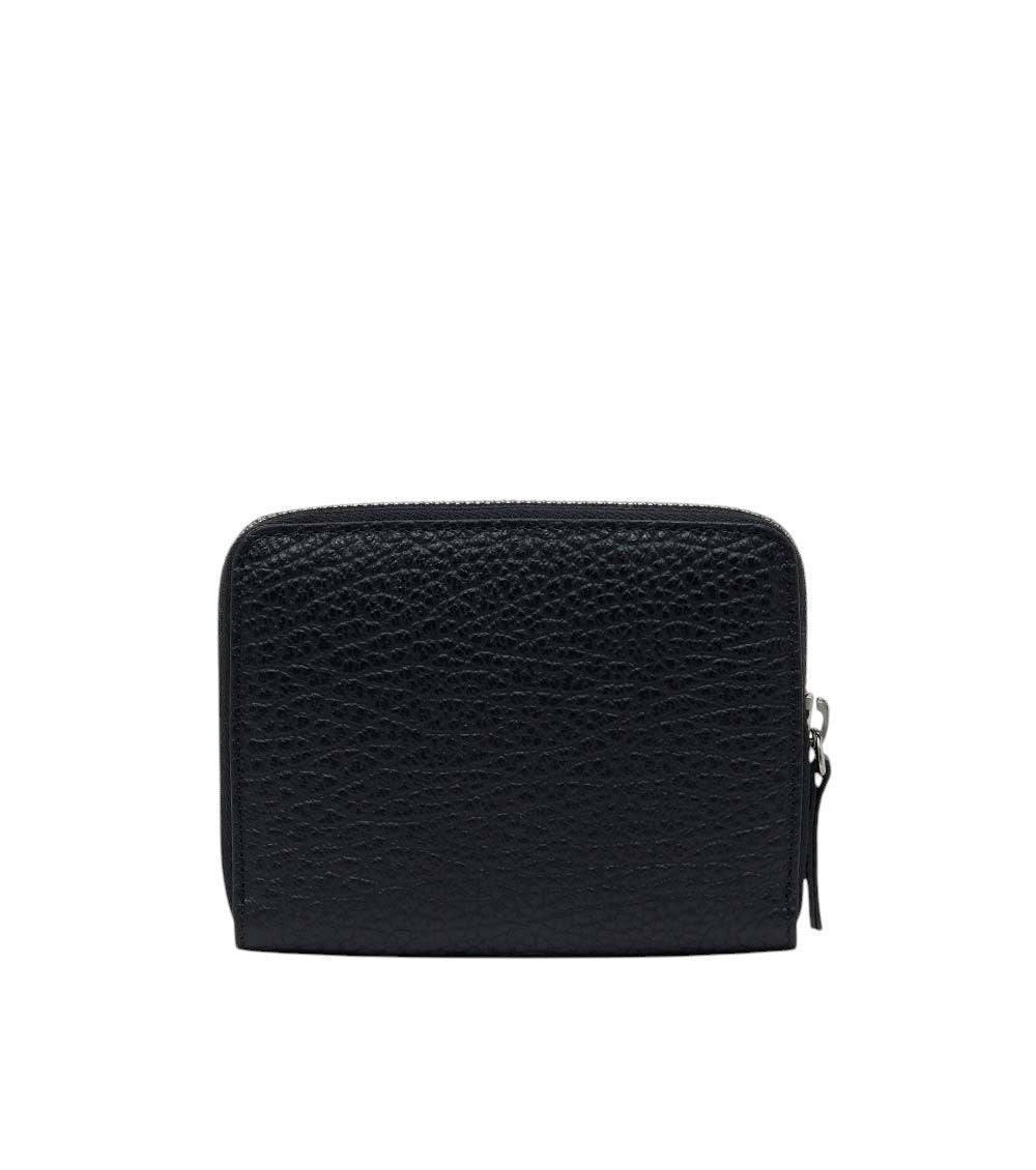 Black Signature Zip Around Wallet 2