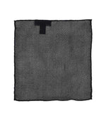 Black Logo Pocket Square 1