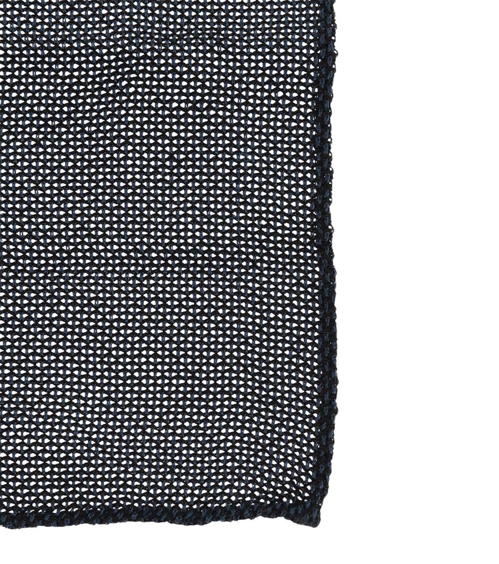 Blue Logo Pocket Square 2