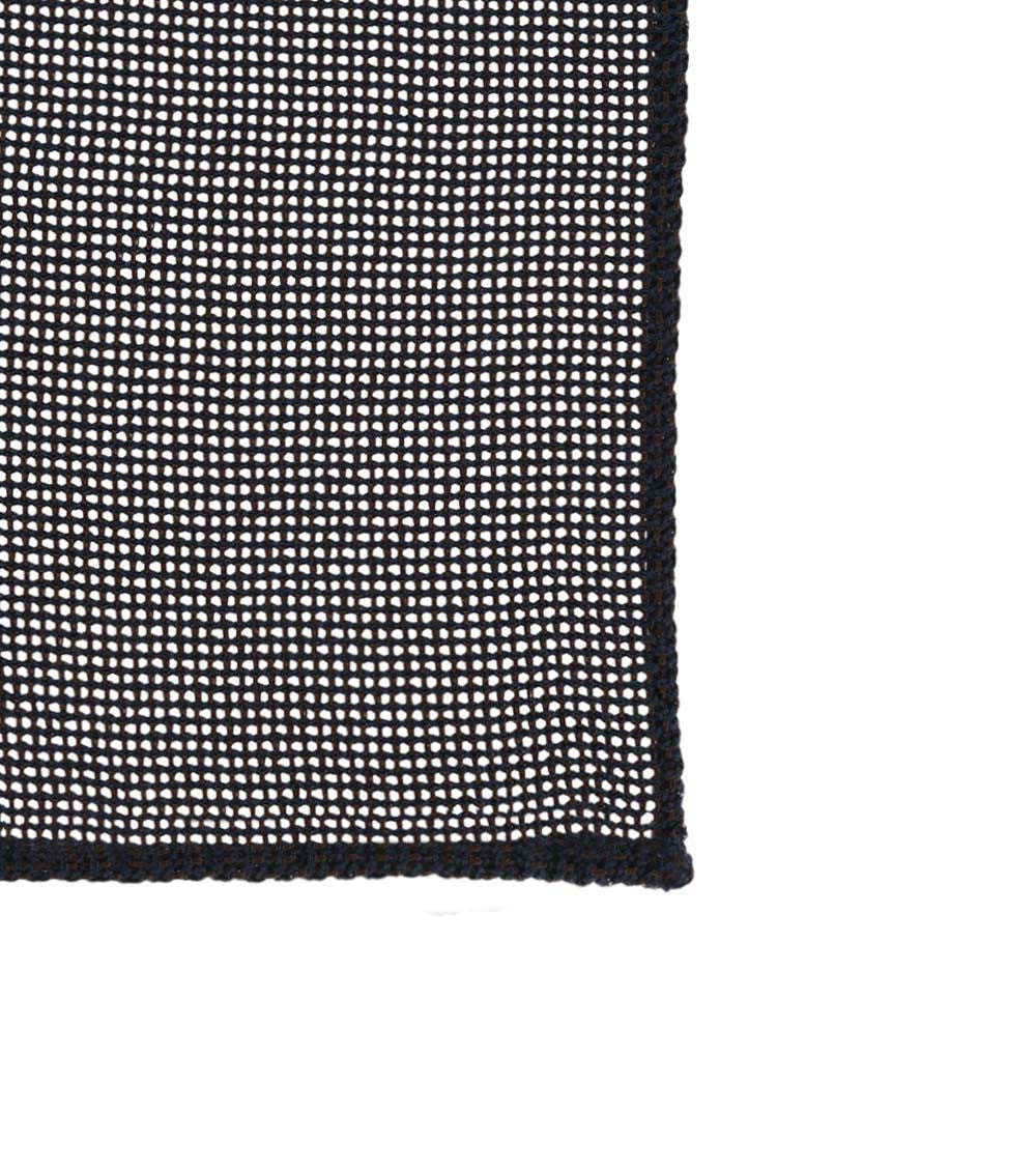 Brown Logo Pocket Square 2