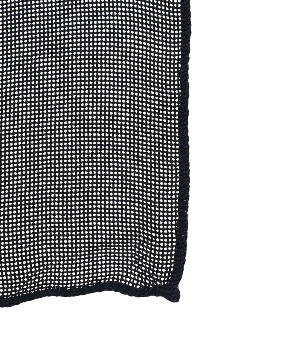 Navy Blue Logo Pocket Square 2
