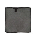 Brown Logo Pocket Square 1